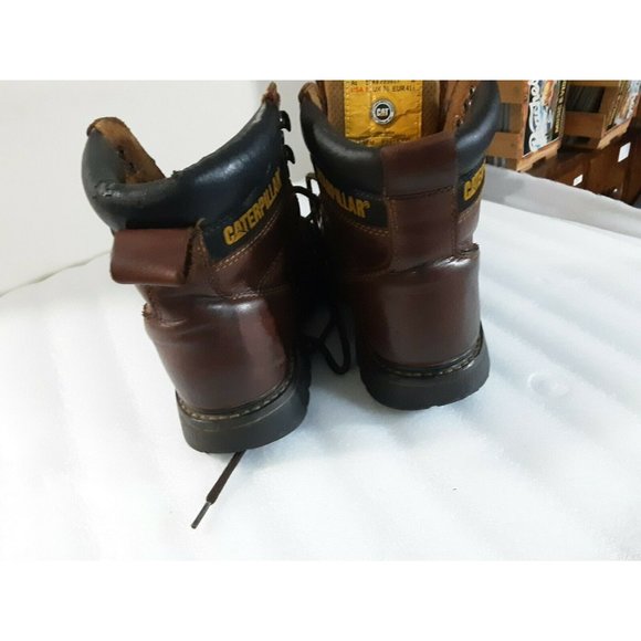 Caterpillar Brown Steel Toe Oil Resistant Mens Shoe US Size 8 1/2 main image 9